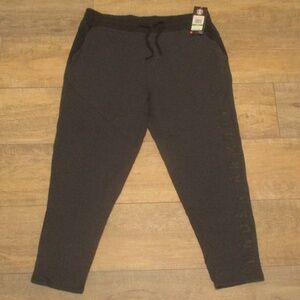 Under Armour Pants Women's Large‎ Black Unstoppable Knit Athletic Sweatpants